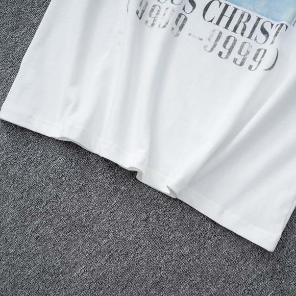 Saint Michael Nirvana Vintage Print Short Sleeves White - Picture 2 of 12